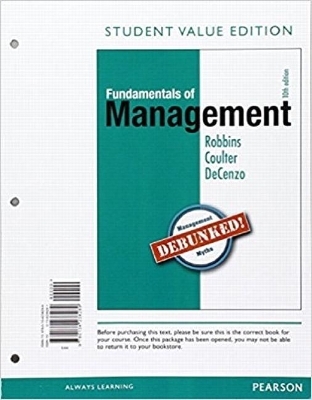 Fundamentals of Management, Student Value Edition Plus 2017 Mylab Management with Pearson Etext -- Access Card Package