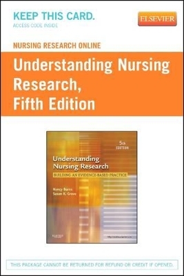 Nursing Research Online for Understanding Nursing Research (User's Guide and Access Code)
