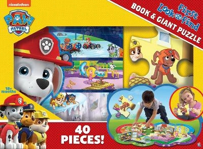 Nickelodeon PAW Patrol: First Look and Find Book and Giant Puzzle -  Pi Kids