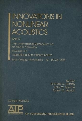 Innovation in Nonlinear Accoustics Isna 17 - 