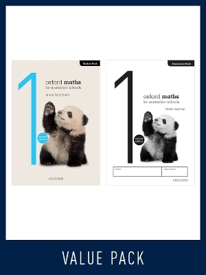 Oxford Maths for Australian Schools Student and Assessment Book Yr 1 Value Pack -  Facchinetti,  MURRAY