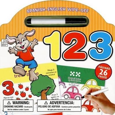 123 Spanish-English Wipe-Off - 