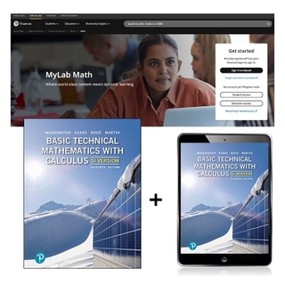 Basic Technical Mathematics with Calculus, SI Version + MyLab Math with Pearson eText (Package)