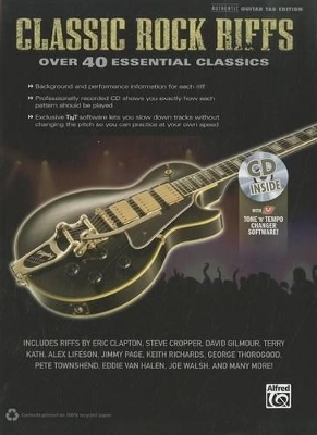 Classic Rock Riffs - Inc. Alfred Music Publishing Co.