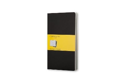 Moleskine Squared Cahier L - Black Cover (3 Set) -  Moleskine