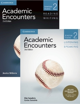 Academic Encounters Level 2 2-Book Set (RandW Student's Book with Digital Pack, LandS Student's Book with IDL C1) - Jessica Williams, Kim Sanabria, Carlos Sanabria
