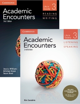 Academic Encounters Level 3 2-Book Set (RandW Student's Book with Digital Pack, LandS Student's Book with IDL C1)