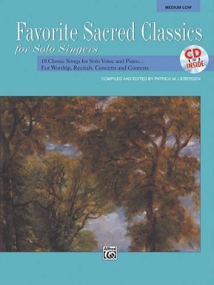 Favorite Sacred Classics Medium for solo singers