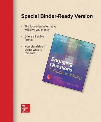 Looseleaf Engaging Questions 2e with MLA Booklet 2016 - Carolyn Channell, Timothy Crusius