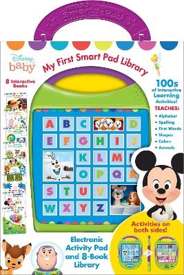 Disney Baby: My First Smart Pad Library Electronic Activity Pad and 8-Book Library Sound Book Set
