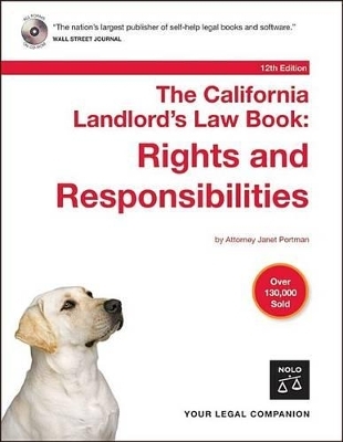 The California Landlord's Law Book - Professor of Modern History David Brown, Ralph Warner, Janet Portman