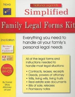 Simplified Family Legal Forms Kit - Daniel Sitarz