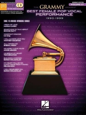 The Grammy Awards Best Female Pop Vocal 1990-1999