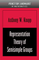 Representation Theory of Semisimple Groups - Anthony W. Knapp