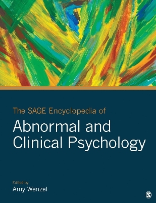The SAGE Encyclopedia of Abnormal and Clinical Psychology - 
