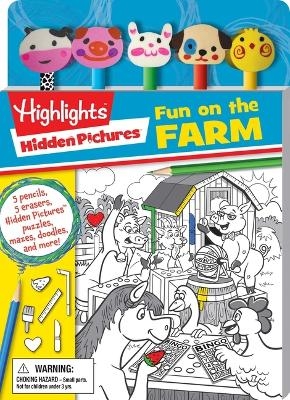 Fun on the Farm Highlights 5-Pencil Set - Hinkler Pty Ltd