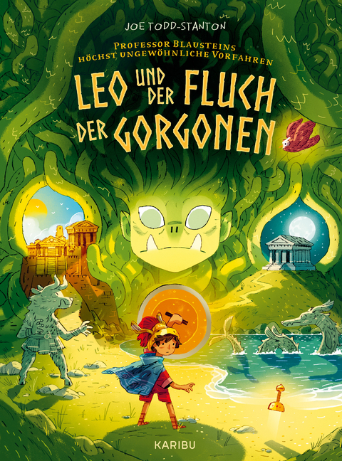 Professor Blausteins h&ouml;chst ungew&ouml;hnliche Vorfahren (Band 2) &ndash; Leo und der Fluch der Gorgonen - Joe Todd-Stanton
