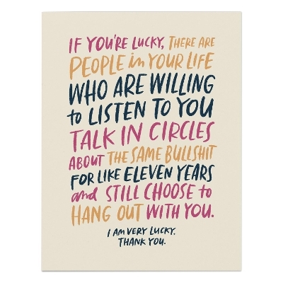 6-Pack Em & Friends Talk In Circles Card - 