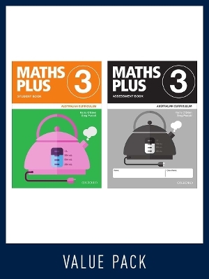 Maths Plus Australian Curriculum Student and Assessment Book 3 Value Pack, 2020