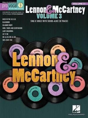 Lennon & McCartney Volume 3 Pro Vocal - 