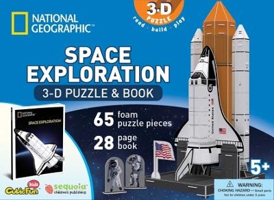 National Geographic Space Exploration 3-D Puzzle and Book -  Sequoia Children's Publishing