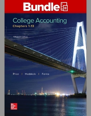 Gen Combo College Accounting Chapters 1-13 with Connect Access Card