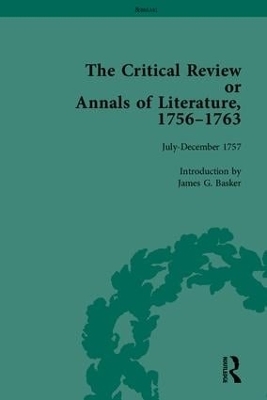 The Critical Review or Annals of Literature, 1756-1763