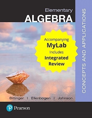 Elementary Algebra - Marvin Bittinger, David Ellenbogen, Barbara Johnson