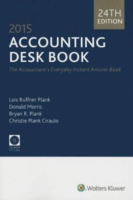 Accounting Desk Book with CD (2015) - Louis Ruffner Plank, Donald Morris, Bryan R Plank