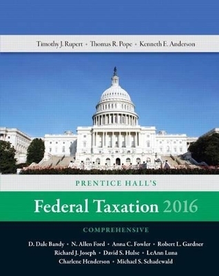 Prentice Hall's Federal Taxation 2016 Comprehensive Plus Myaccountinglab with Pearson Etext -- Access Card Package - Thomas R Pope, Timothy J Rupert, Kenneth E Anderson