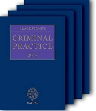 Blackstone's Criminal Practice 2017 (book and supplements)