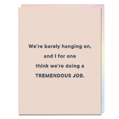 6-Pack Em & Friends Tremendous Job Greeting Cards - 