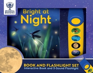 Britannica Books: Bright at Night Book and 5-Sound Flashlight Set