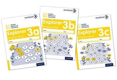Numicon: Number, Pattern and Calculating 3 Explorer Progress Books ABC (Mixed pack) - Ruth Atkinson, Jayne Campling, Romey Tacon, TONY WING