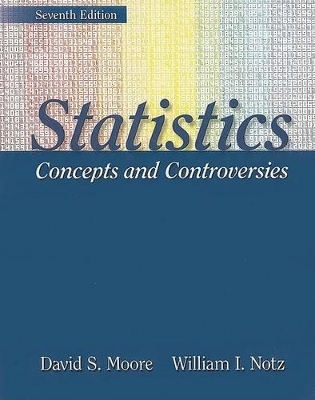 Statistics: Concepts and Controversies