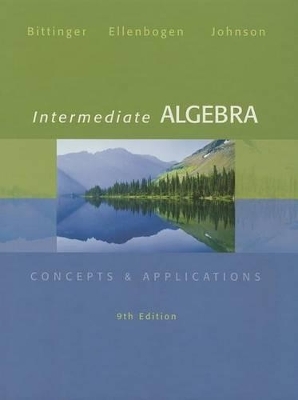 Intermediate Algebra with Access Code - Marvin L Bittinger, David J Ellenbogen, Barbara L Johnson
