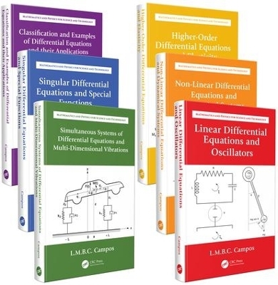 Ordinary Differential Equations with Applications to Trajectories and Vibrations, Six-Volume Set - Luis Manuel Braga da Costa Campos