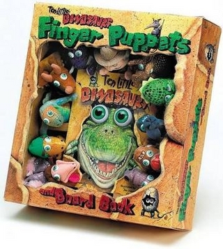 Ten Little Dinosaurs Finger Puppet and Board Book
