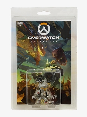 Overwatch Reinhardt Comic Book and Backpack Hanger - Matt Burns