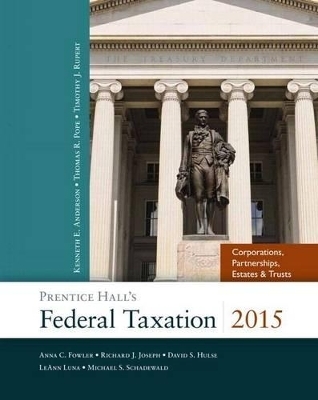 Prentice Hall's Federal Taxation 2015 Corporations, Partnerships, Estates & Trusts Plus NEW MyAccountingLab with Pearson eText -- Access Card Package - Thomas R. Pope, Timothy J. Rupert, Kenneth E. Anderson