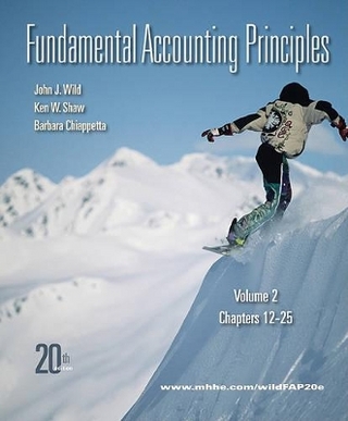 Fundamental Accounting Principles, Volume 2