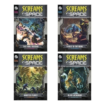 Michael Dahl Presents: Screams in Space 4D - Steve Brezenoff, Ailynn Collins