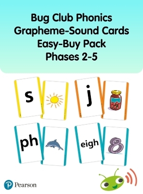 Bug Club Phonics Grapheme-Sound Cards Easy-Buy Pack Phases 2-5