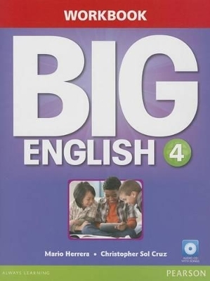 Big English 4 Workbook w/AudioCD - Mario Herrera, Christopher Sol Cruz