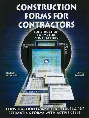 Construction Forms for Contractors - Karen Mitchell, Craig Savage