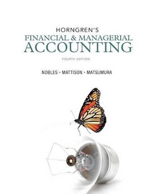 Horngren's Financial & Managerial Accounting with MyAccountingLab with Pearson eText Package