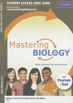Mastering Biology with Pearson eText -- Standalone Access Card -- for Biology