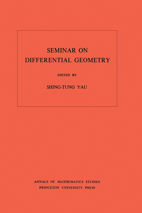 Seminar on Differential Geometry - 