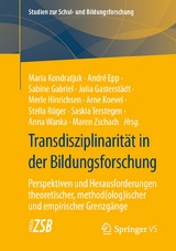 Transdisziplinarit&auml;t in der Bildungsforschung - 