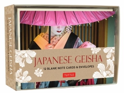 Japanese Geisha Note Cards - Tuttle Editors
